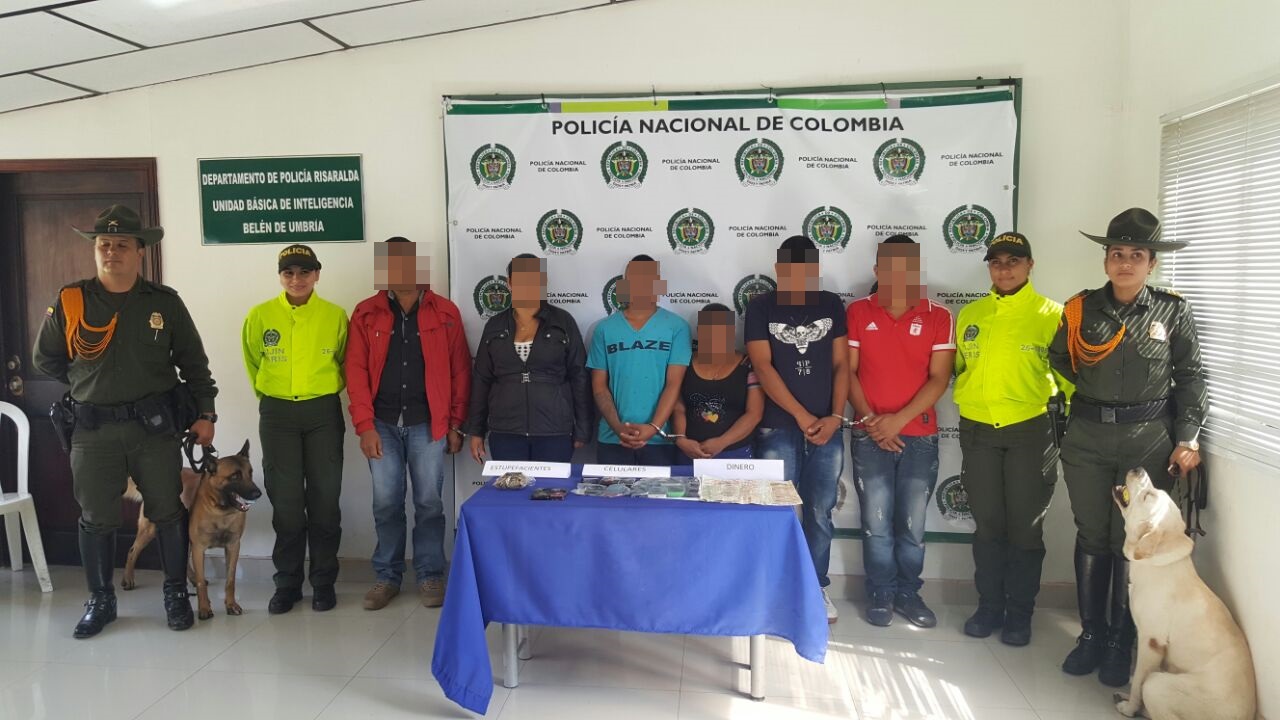 capturados en allanamiento 