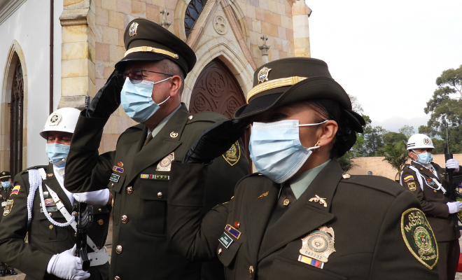 Homenaje a la Sargento Mayor Flor Elva Maldonado Cifuentes 