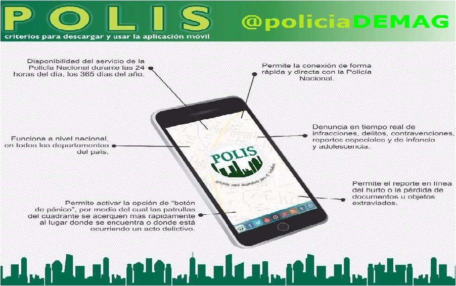 cuadrante-APP POLIS-llamadas de emergencia-magdalena-policia