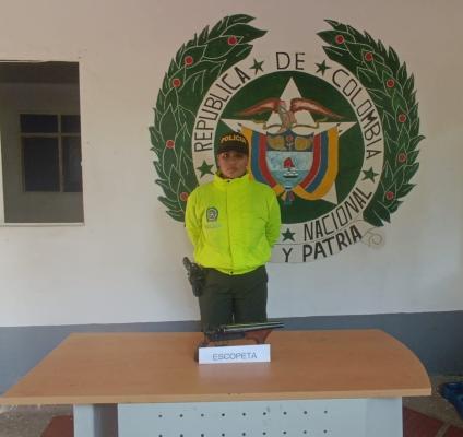 Arma de fuego en Barranca de Upía