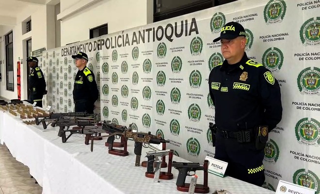 Policía Antioquia captura a siete integrantes del Clan del Golfo y esclarece doce homicidios