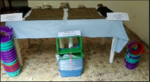 Arsenal incautado en Mojarras