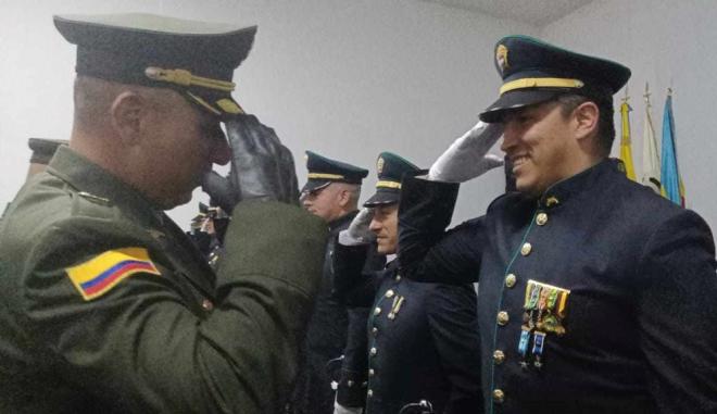 Ceremonia de Ascenso de un Personal Uniformado del Nivel Ejecutivo