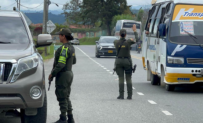 Vías seguras, ciudadanos tranquilos.