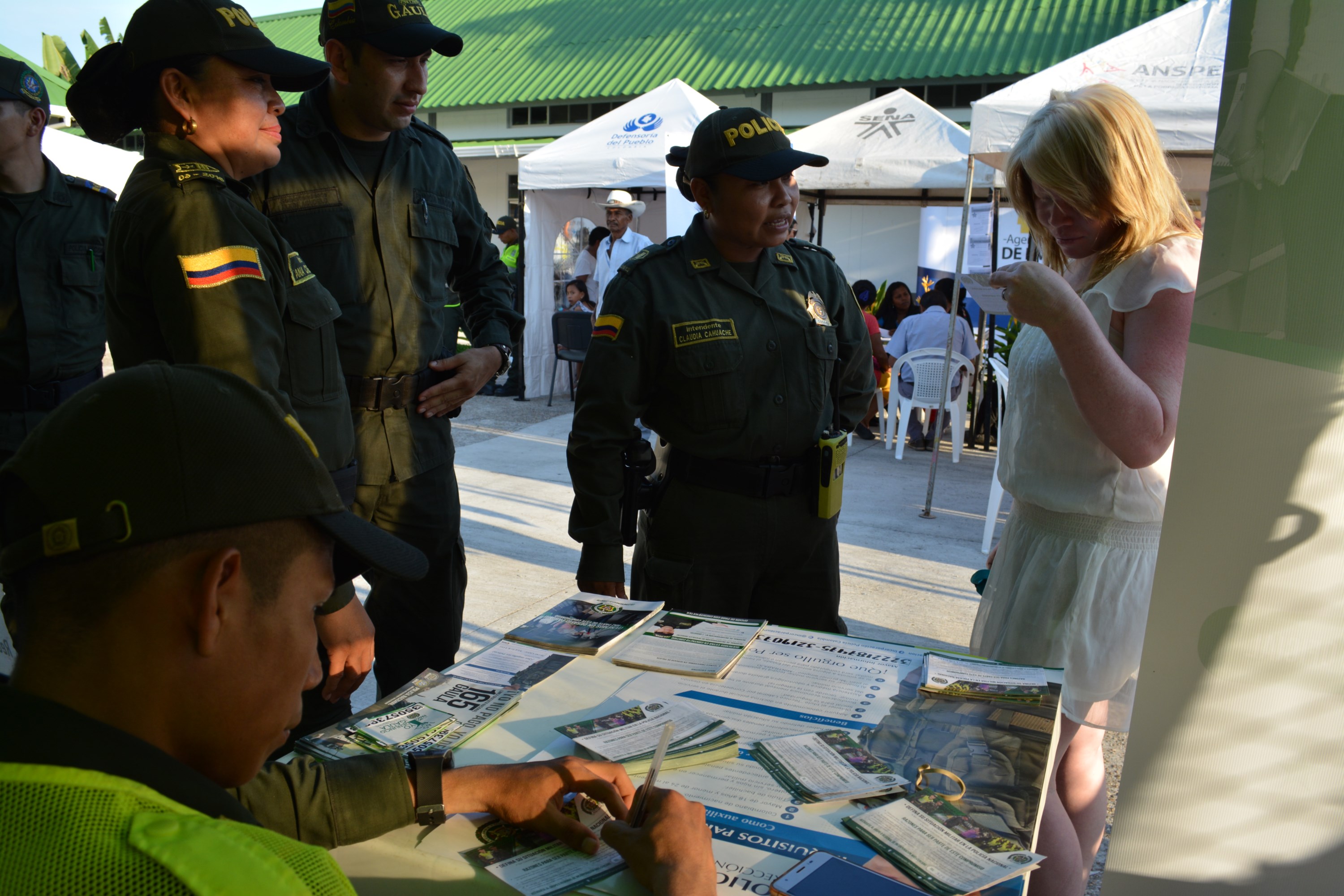 Las instituciones del estado se hicieron presentes en la casa de la cultura de Leticia