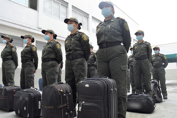 26 auxiliares de Policía ya prestan su servicio de apoyo en los 11 municipios de Risaralda 