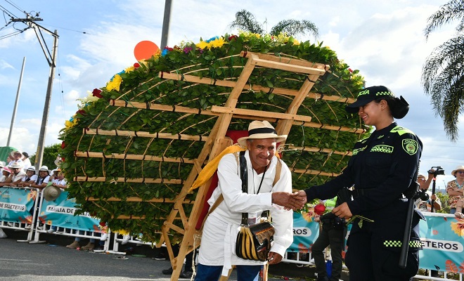 Con total éxito en materia de seguridad finalizó la feria de las flores 2023