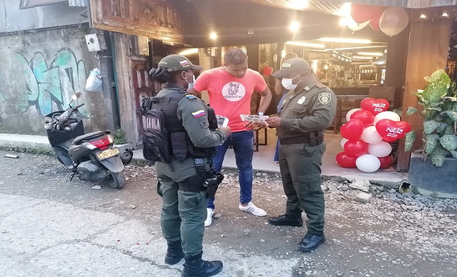 Balance positivo durante este mes en el Departamento de Policía Chocó.