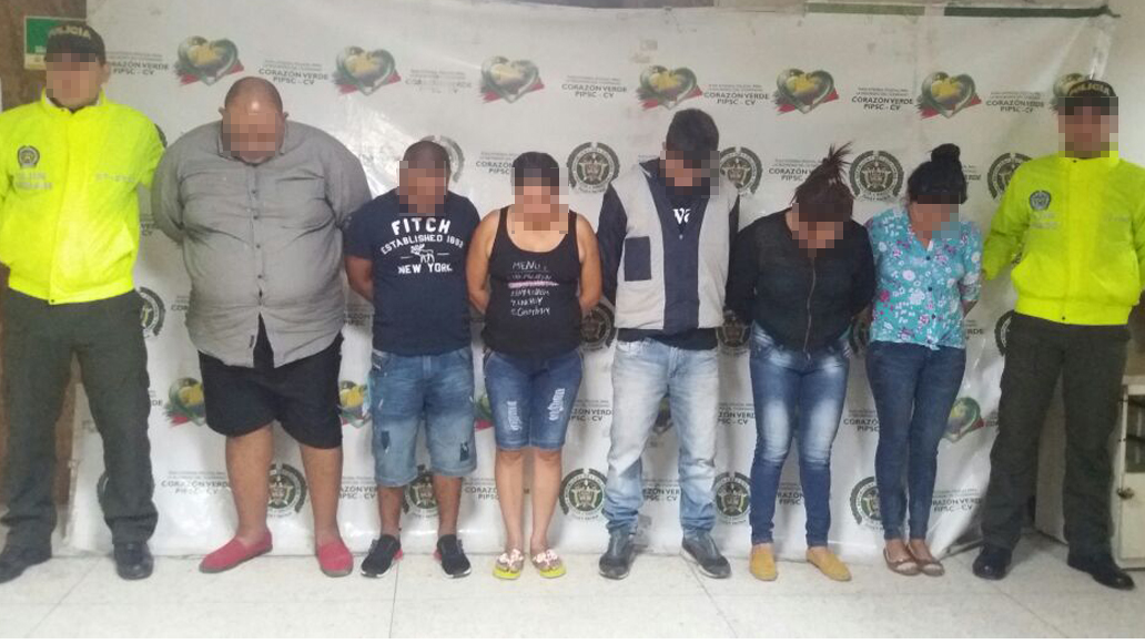 7 de sus integrantes se dedicaban al hurto de usuarios del sistema financiero en la modalidad de atraco.