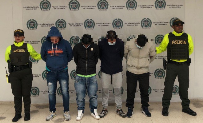 Los RTR banda delincuencial dedicada al hurto