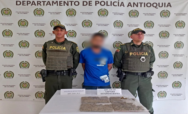 Capturado en Betulia, hombre por agresión a su madre y posesión de marihuana