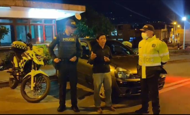 En una rápida reacción se logra la  recuperación de un vehículo en Pasto