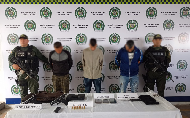 Capturados por el delito de secuestro 