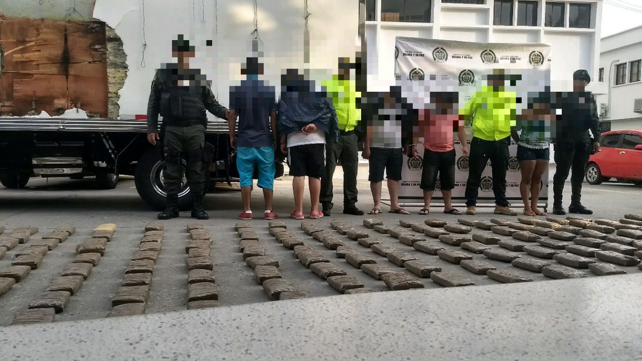 La llevaban en un Camión bien guardada