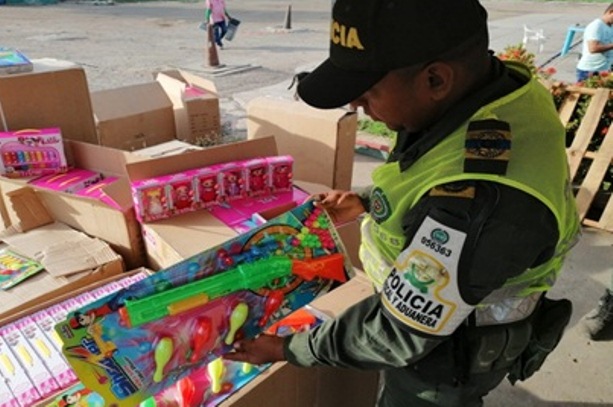 Cae-cargamento-de juguetes-de-contrabando-avaluado-en-más-de-17-millones-en-Cesar