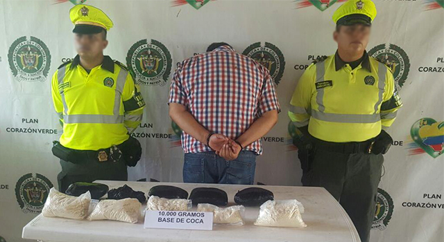 Nuevamente-la-Policía Nacional-frustra-tráfico de drogas-sobre-las-vías-del Meta