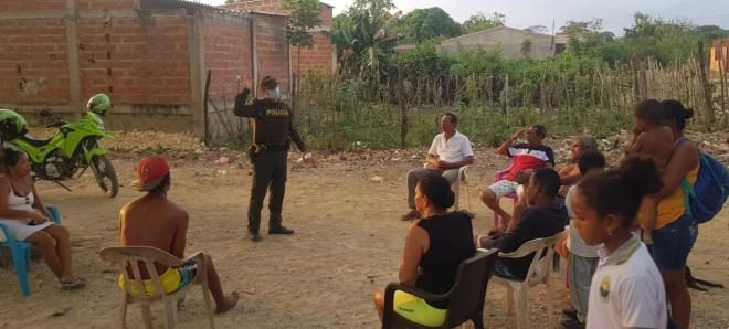 Campaña contra el homicidio y lesiones personales en Villanueva