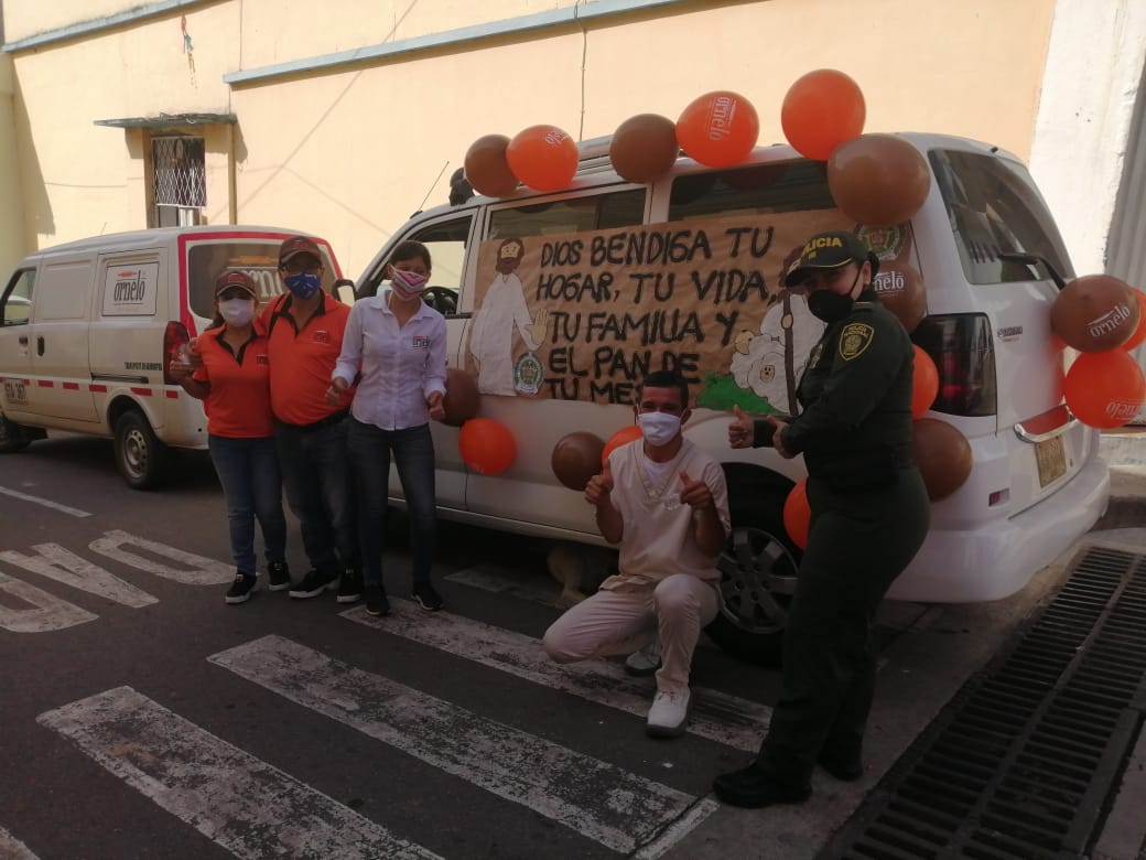 Beneficiamos a más de 300 familias de Rionegro en Santander.