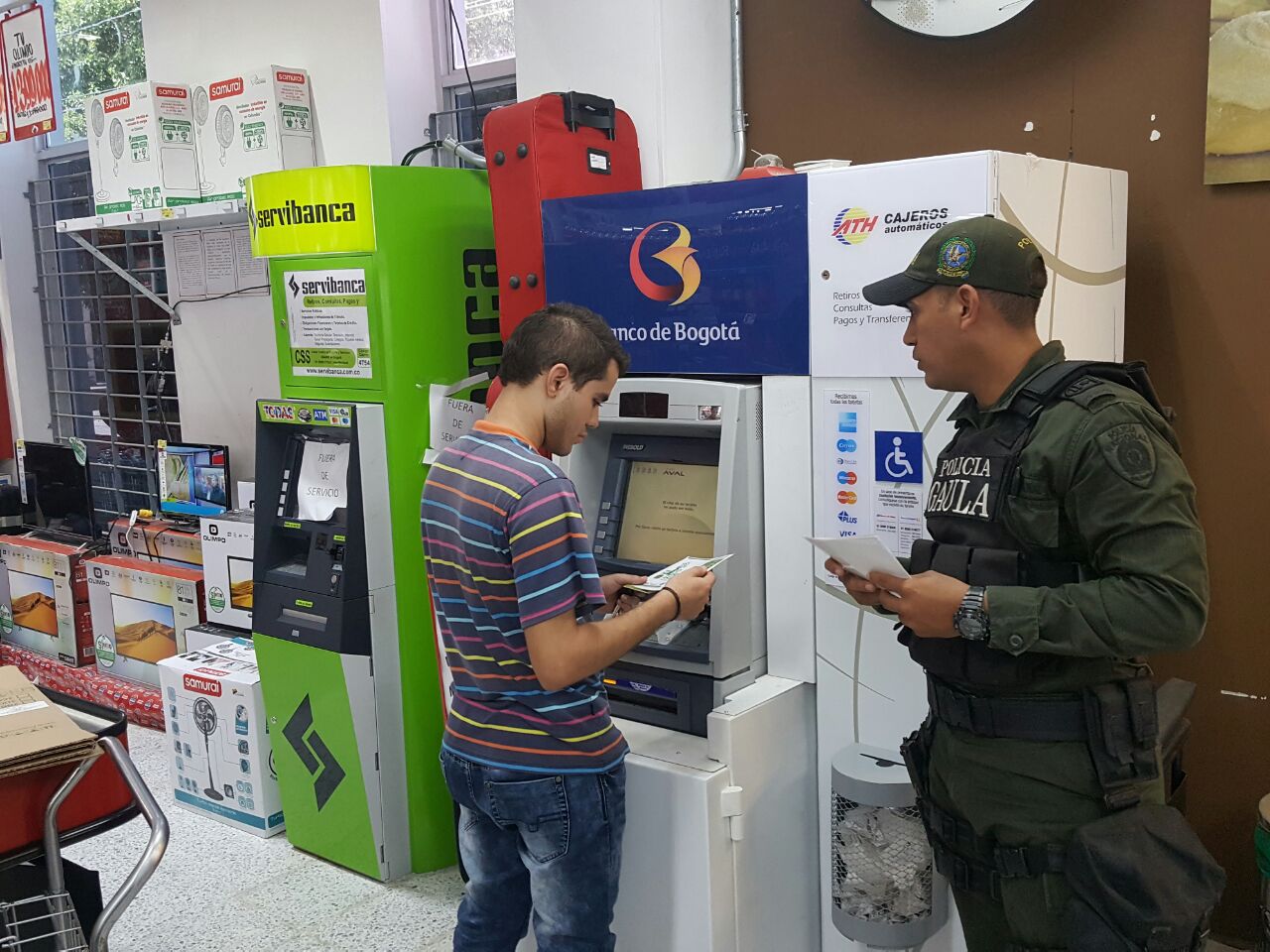 campaña-gaula-seguridad financiera-plan navidad-magdalena-bancos