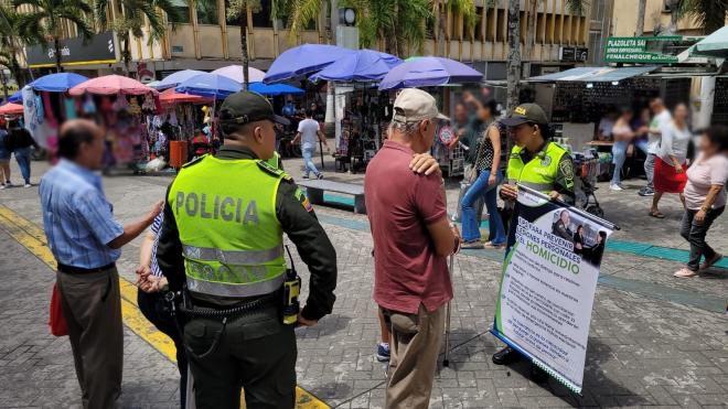 Campaña de prevención de la intolerancia asociada al delito de homicidio y lesiones personales
