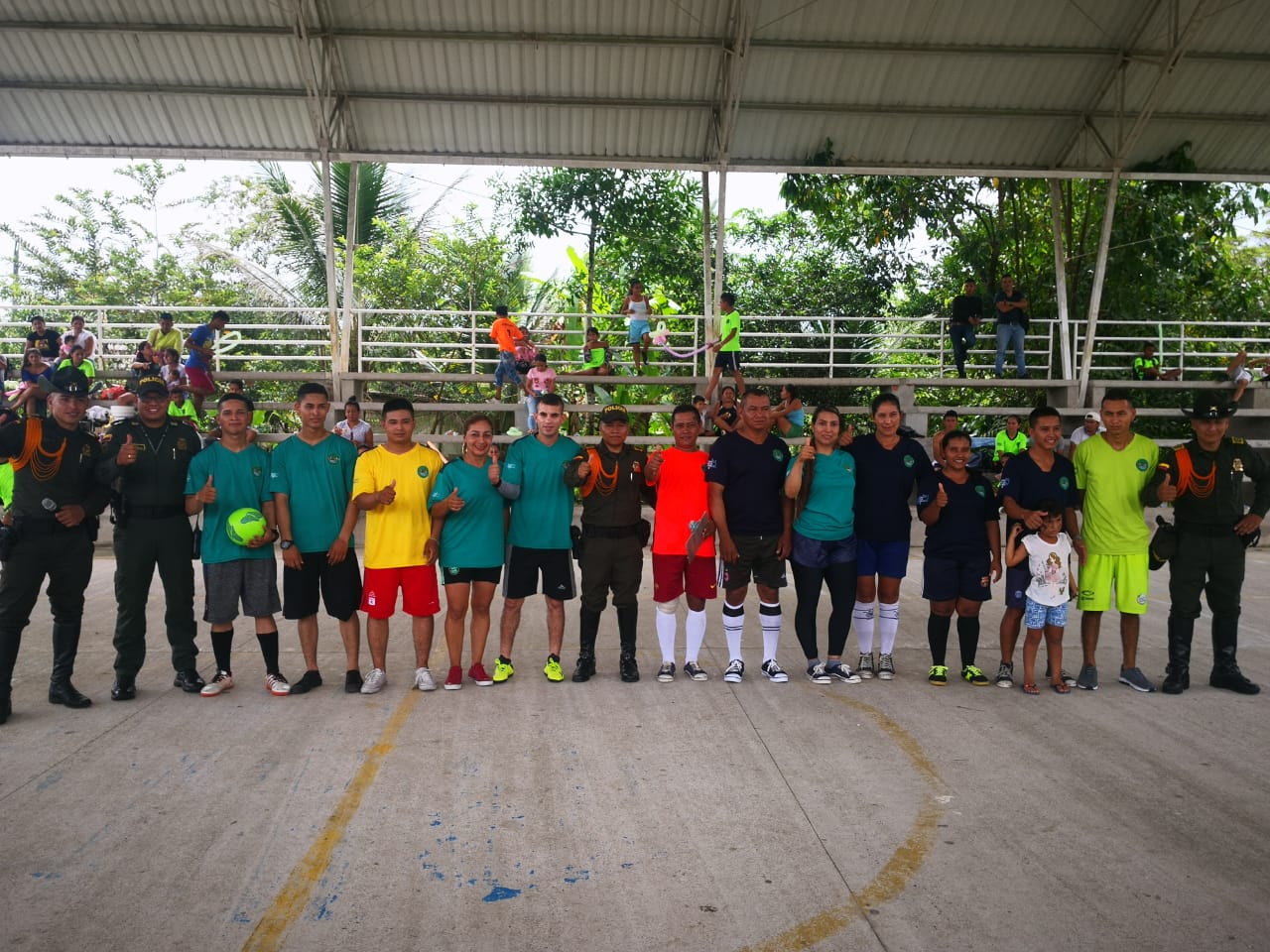 En Villaflor Putumayo a través del SISER clausuramos con éxito campeonato de microfútbol “Juntos Con El Campo”.