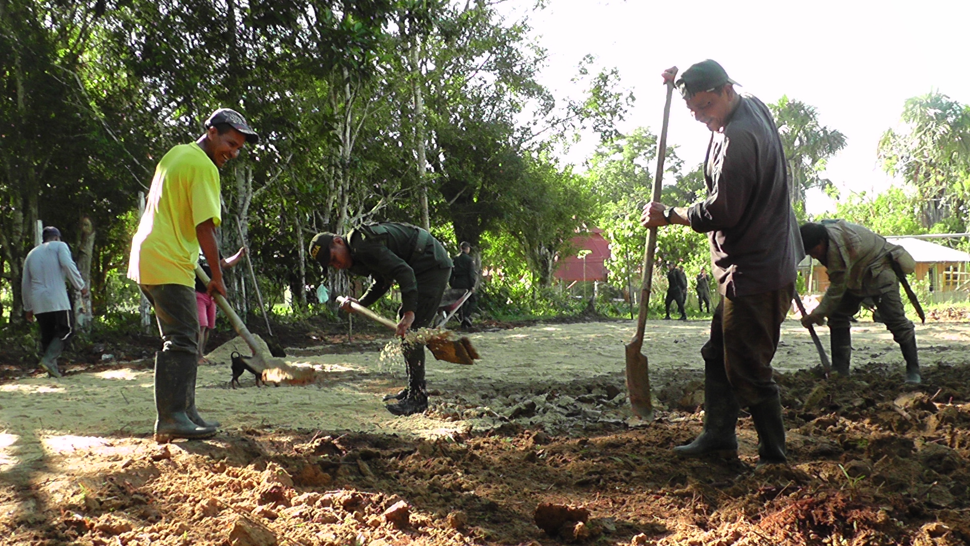 Un nuevo parque polideportivo en el barrio Tacana k-11 llena de alegría a niños y adultos 