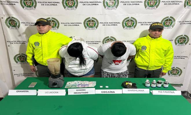 Capturadas dos personas por tráfico de estupefacientes en Pitalito