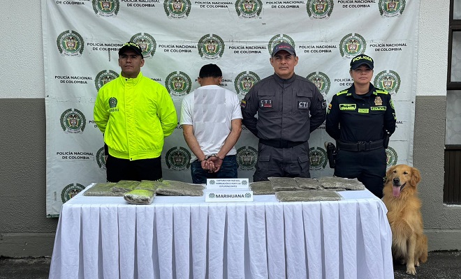 Capturado alias “Caneco” por porte y tráfico de estupefacientes 