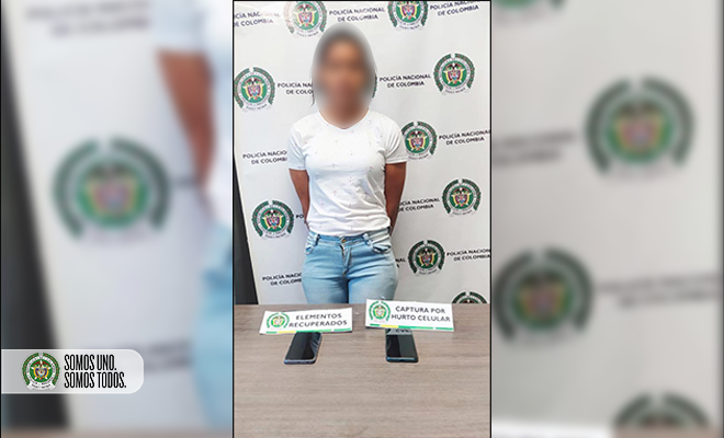 Captura de extranjera por hurto en el metro