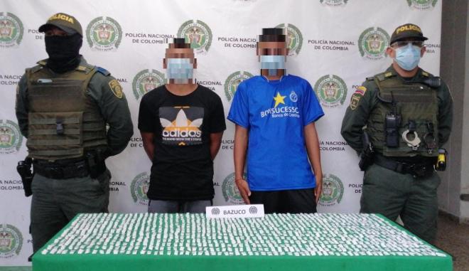 Se les incautó gran cantidad de estupefacientes