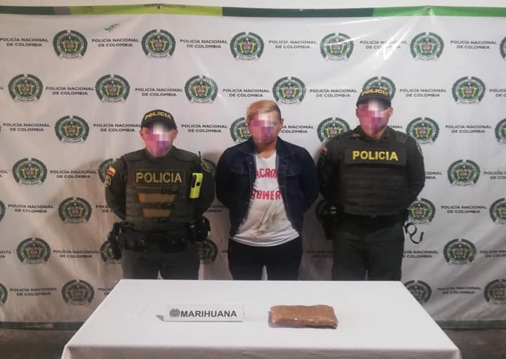 Policía metropolitana garantiza la seguridad ciudadana. 