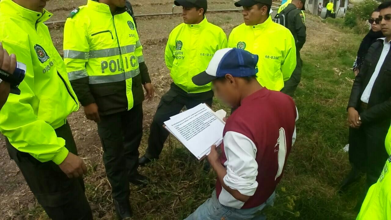 Capturado por el homicidio de una niña en Nobsa