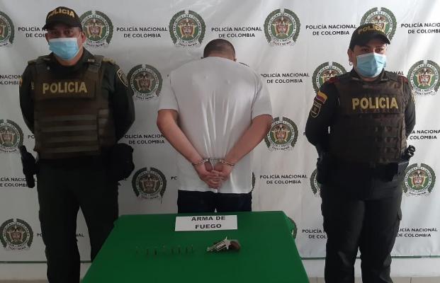 Capturamos en flagrancia a un hombre