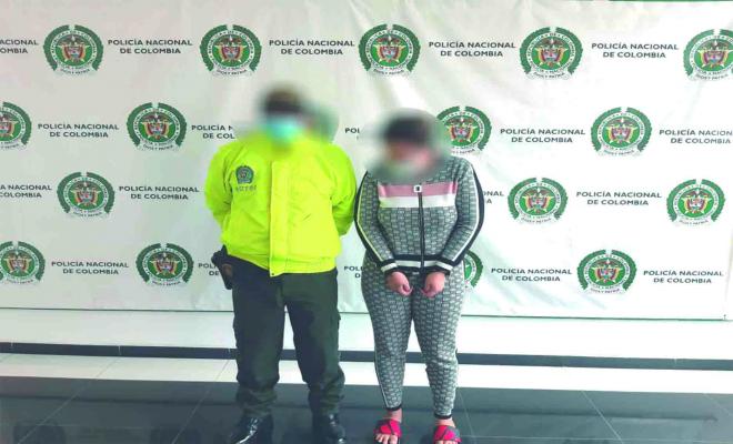 Esta mujer sería la jefe de finanzas de los costeños quien posterior a su captura fue puesta a disposición delas autoridades competentes