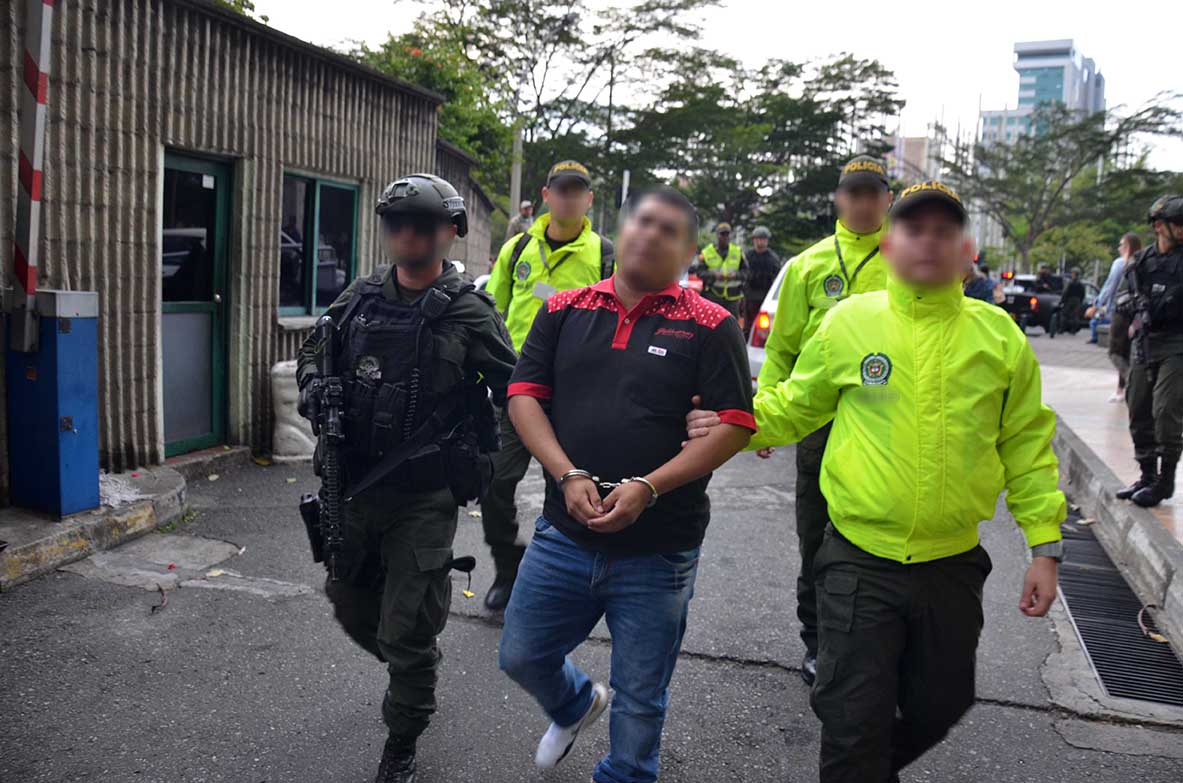 Golpe al grupo delictivo organizado "robledo"