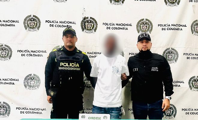  Tras su detención, el individuo fue puesto a disposición de la autoridad competente.
