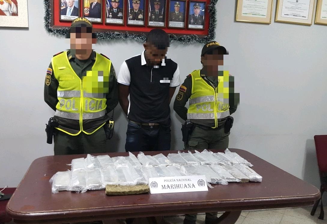 Operativos contra el tráfico de estupefacientes dejan como resultado la incautación de 9.006 gramos de marihuana