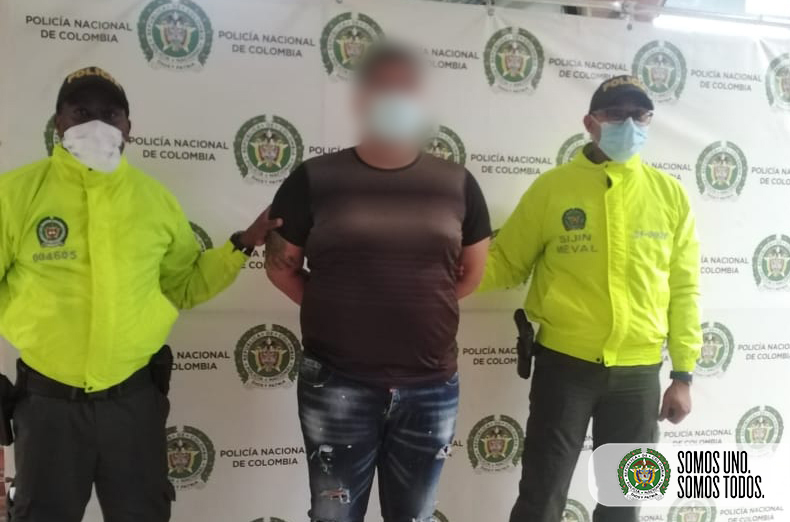 Alias ‘el gordo’ según las investigaciones, participó en el hurto de una residencia el pasado 11 de agosto de 2020 