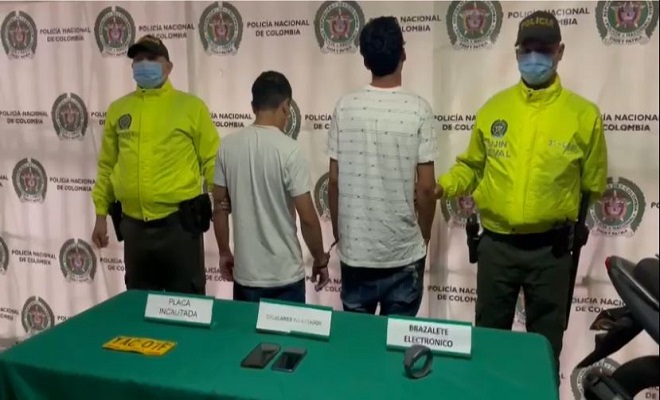  En Medellín fueron capturados 2 hombres responsables de participar en un caso de hurto el pasado 9 de enero en Castilla