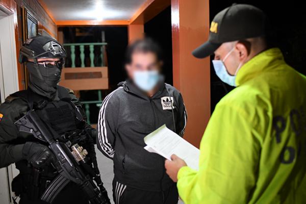 Capturado ‘la rea’ sucesor de ‘Carlos pesebre’, cabecilla principal del grupo delictivo organizado ‘robledo’