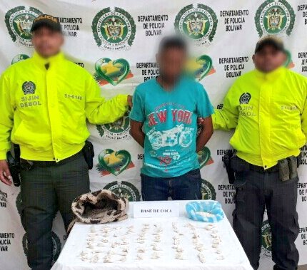 En acciones contra el microtrafico en Talaigua Nuevo (Bolívar).