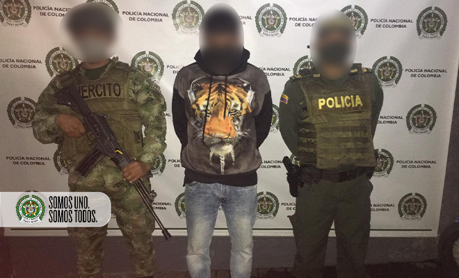 Capturado ‘el peruano’ coordinador del grupo delincuencial ‘la torre’