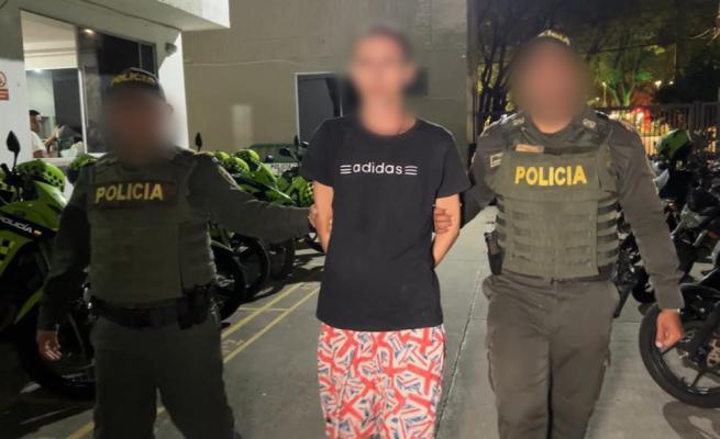 Capturado por herir a una persona 