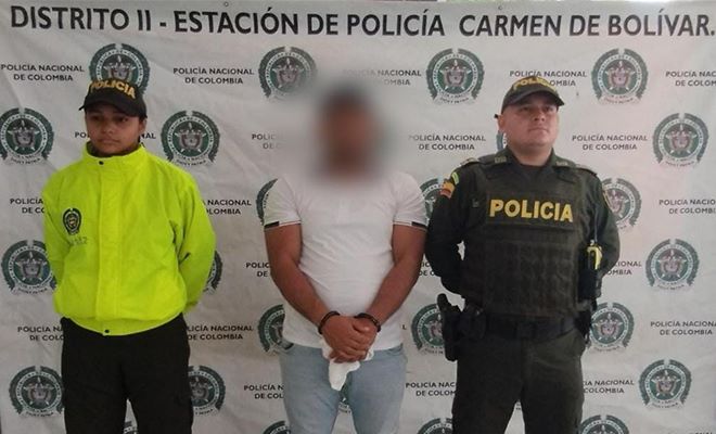 Captura en San Jacinto por el delito de acceso carnal abusivo con menor de 14 años