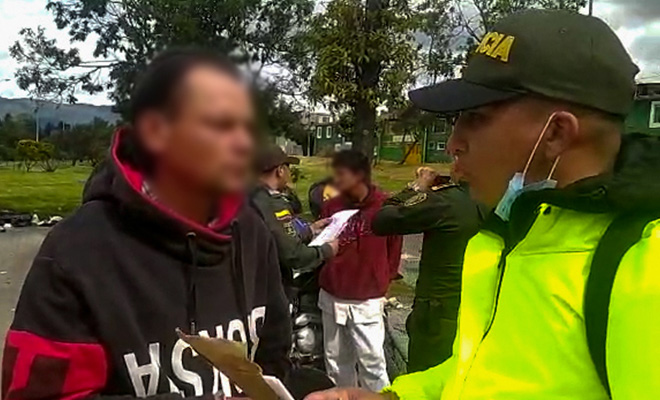 Capturado por estupefacientes 