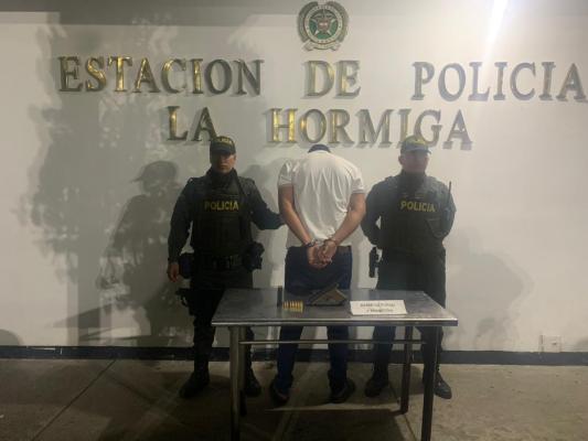 Dos personas fueron capturadas por el delito fabricación, trafico porte o tenencia de armas de fuego.