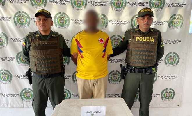 Captura por el delito de acceso carnal abusivo con menor de 14 años