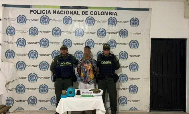 Captura por el delito de tráfico, fabricación o porte de estupefaciente