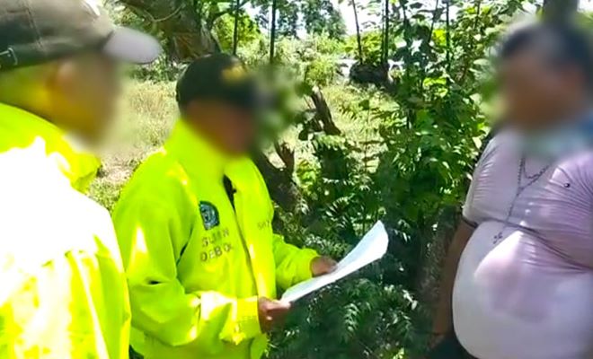 Captura por orden judicial de alias Champeta