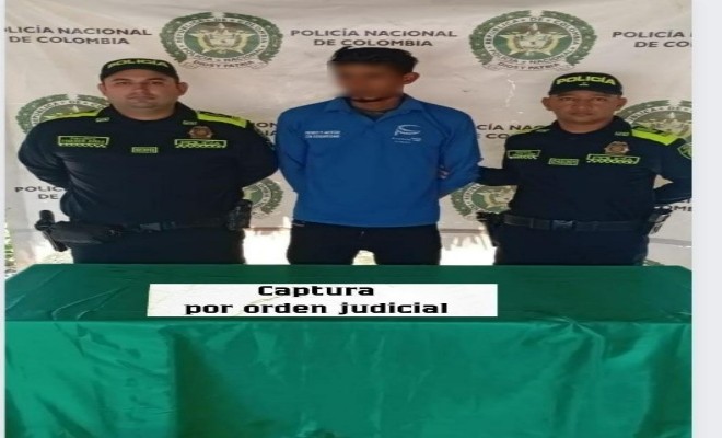 Capturado por orden judicial por el delito de acceso carnal abusivo